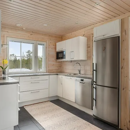 شاليه Skicamp 3 - Modern 3Br Villa In Pyhaetunturi *